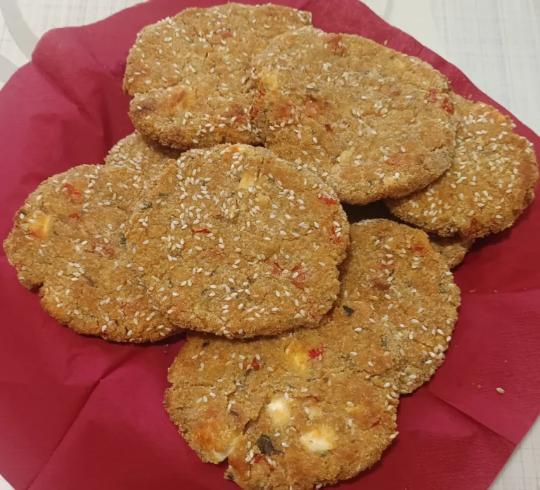 Vöröslencse fassírt sütőben készítve